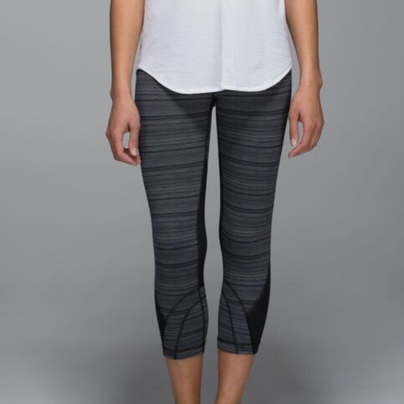 lululemon athletica Pants - Lululemon Run Inpsire Crop 24" Size 8